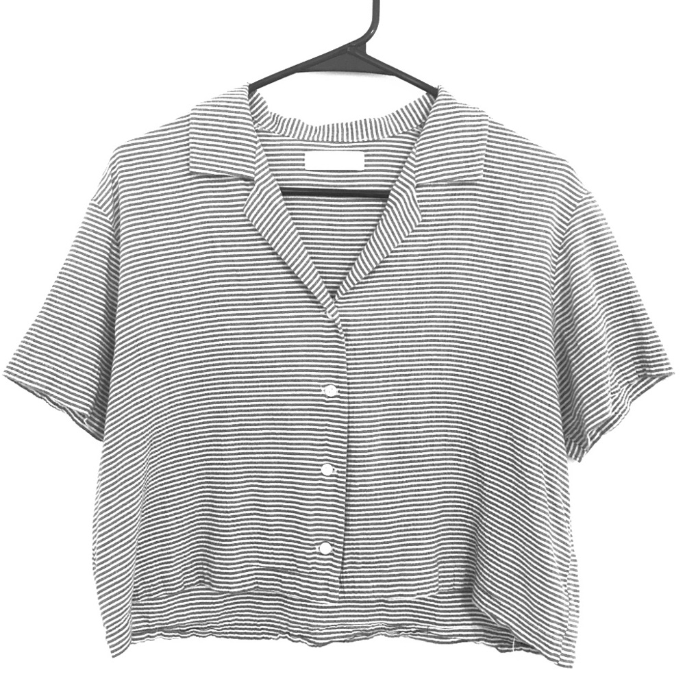 Oak + Fort Cropped Blouse
